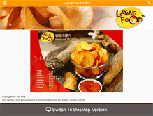 Tablet Screenshot of layangfood.com